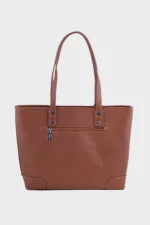 Brown Tote Handbag for Women - Image 3