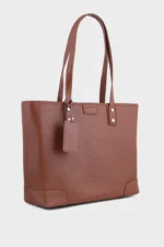 Brown Tote Handbag for Women - Image 2