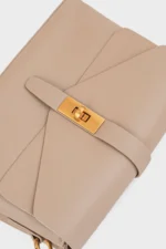 Beige Crossbody Shoulder Bag for Women - Image 4
